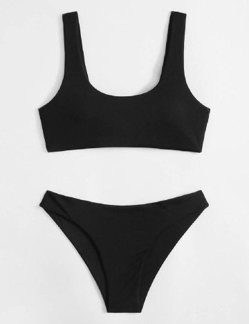 Costum de baie SHEIN, negru