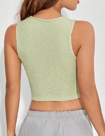 Top SHEIN, verde