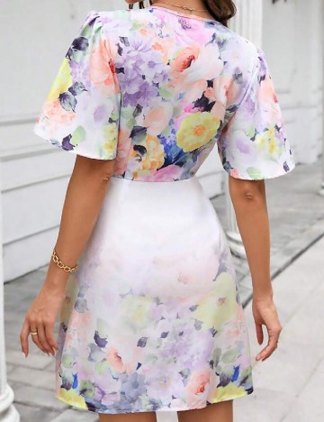 Rochie scurta SHEIN, floral