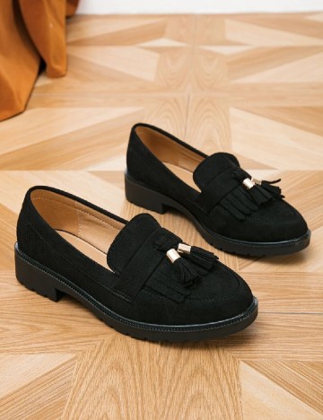 Mocasini SHEIN, negru