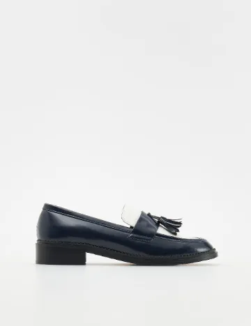 Mocasini Reserved, bleumarin Albastru