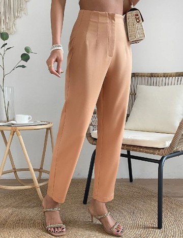 Pantaloni SHEIN, maro