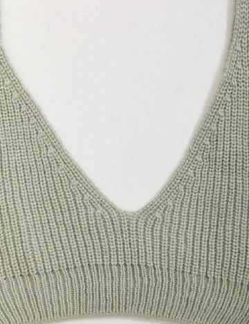 Top SHEIN, verde Verde