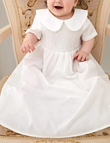 Rochie Shein Kids, alb Alb