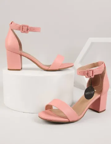Sandale SHEIN, roz Roz