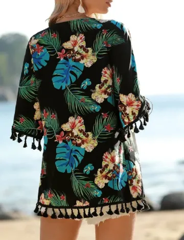 Kimono SHEIN, floral print Floral print