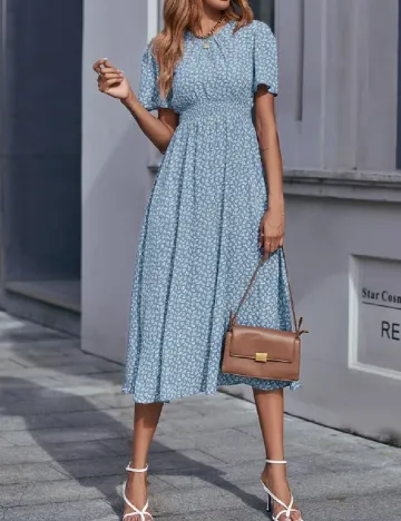 Rochie medie SHEIN, albastru