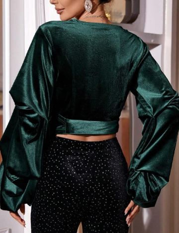 Bluza SHEIN, verde