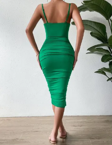 Rochie medie SHEIN, verde Verde