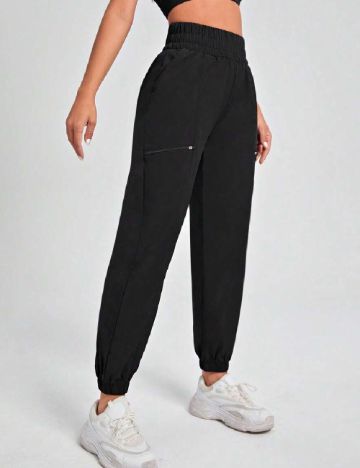 Pantaloni SHEIN, negru