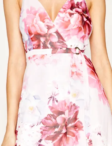 Rochie lunga Marciano Guess, floral Floral print