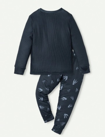 Pijama Shein Kids, bleumarin