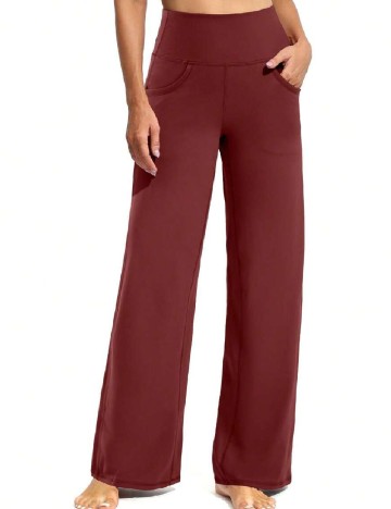 Pantaloni SHEIN, rosu