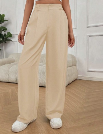 Pantaloni SHEIN, crem