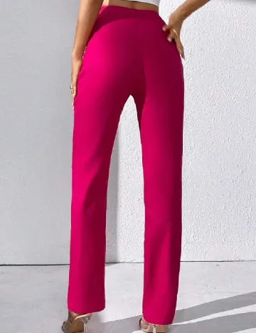 Pantaloni SHEIN, roz Roz