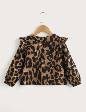 Bluza Shein Kids, animal print Animal print