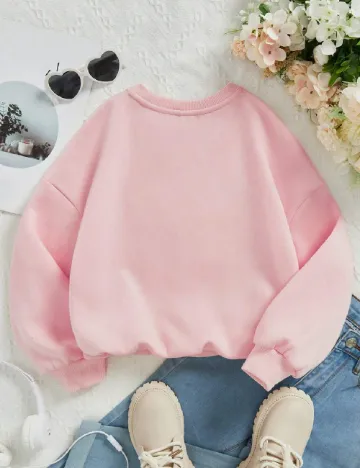 Bluza Shein Kids, roz Roz