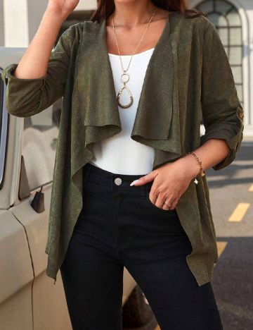 Blazer SHEIN, verde