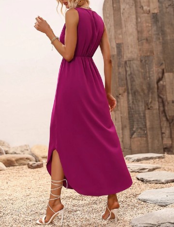 Rochie lunga SHEIN, magenta