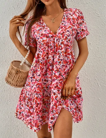 Rochie scurta SHEIN, floral