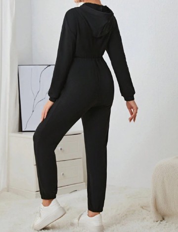 Salopeta SHEIN Maternity, negru
