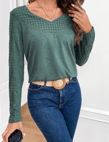 Bluza SHEIN, verde