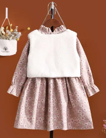 Rochie Shein Kids, roz Roz