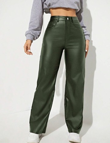 Pantaloni SHEIN, verde