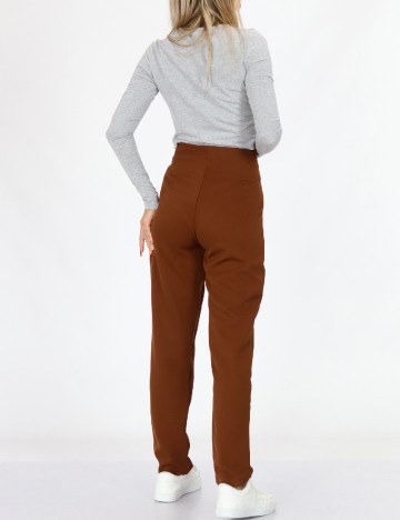 Pantaloni SHEIN, maro