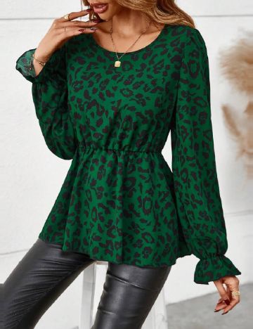 Bluza SHEIN, verde