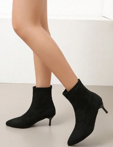 Botine SHEIN, negru