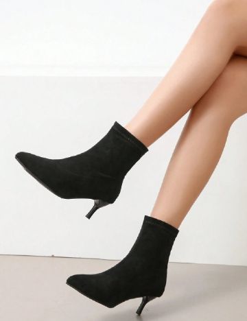 Botine SHEIN, negru