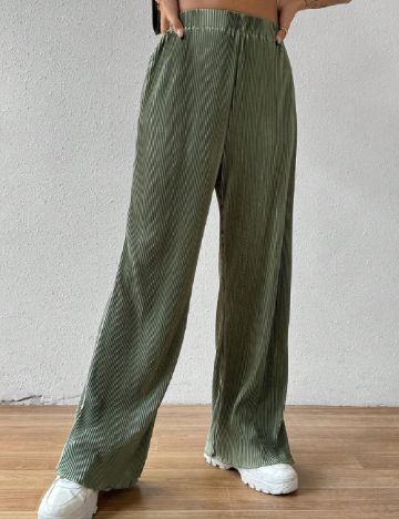 Pantaloni SHEIN, verde