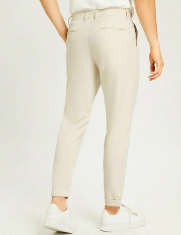 Pantaloni SHEIN, crem