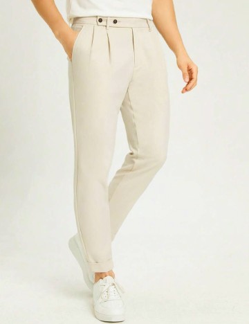 Pantaloni SHEIN, crem