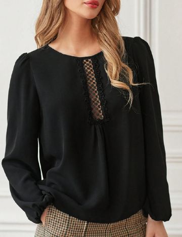 Bluza SHEIN, negru