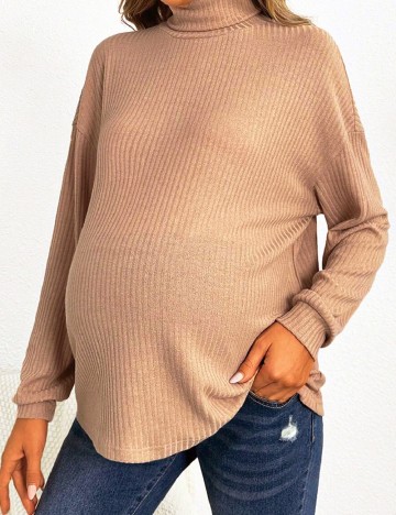 Bluza SHEIN Maternity, crem