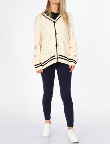 Cardigan SHEIN, crem