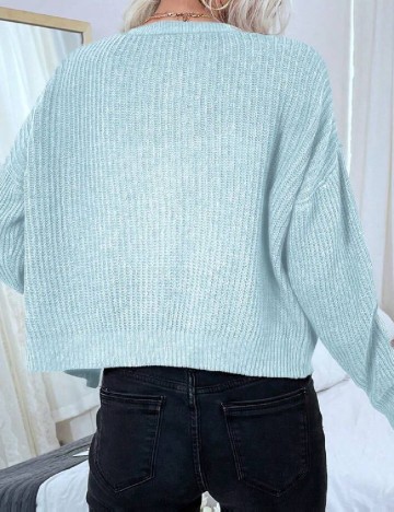 Cardigan SHEIN, bleu