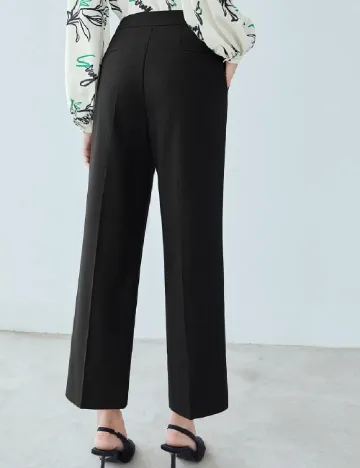 Pantaloni MOTF, negru Negru