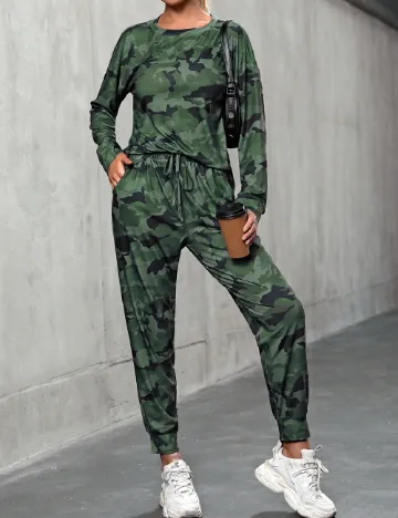 Compleu SHEIN, army Verde