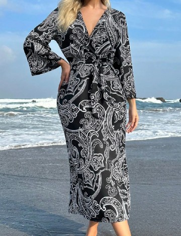 Kimono SHEIN, negru