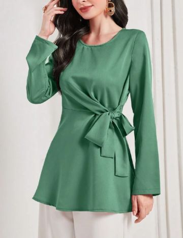 Bluza SHEIN, verde