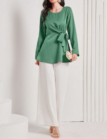 Bluza SHEIN, verde