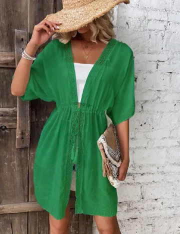 Kimono SHEIN, verde Verde
