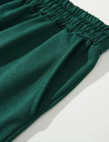 Pantaloni scurti Romwe, verde Verde