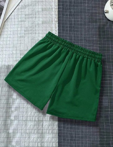 Pantaloni scurti SHEIN, verde