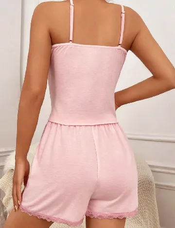 Pijama SHEIN, roz Roz