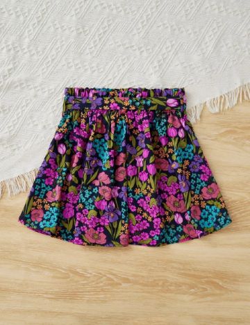 Fusta Shein Kids, floral