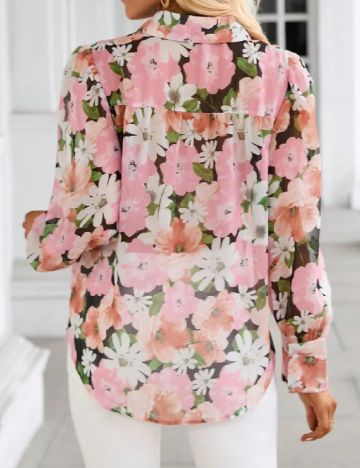 Camasa SHEIN, floral print